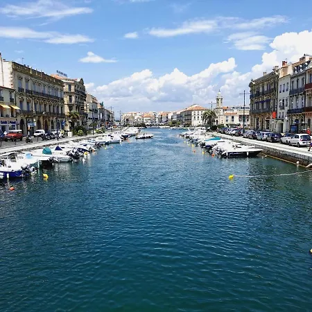 T3 Climatise Refait A Neuf Vue Exceptionnelle Sur Mer Piscine Et Wifi Apartment Sete